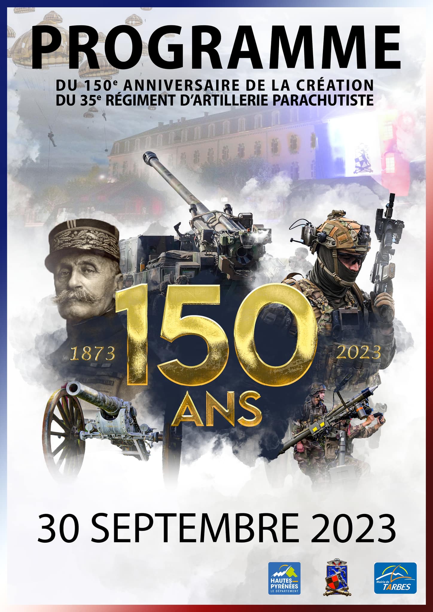 anniversaire regiment artillerie tarbes 65 octobre2023