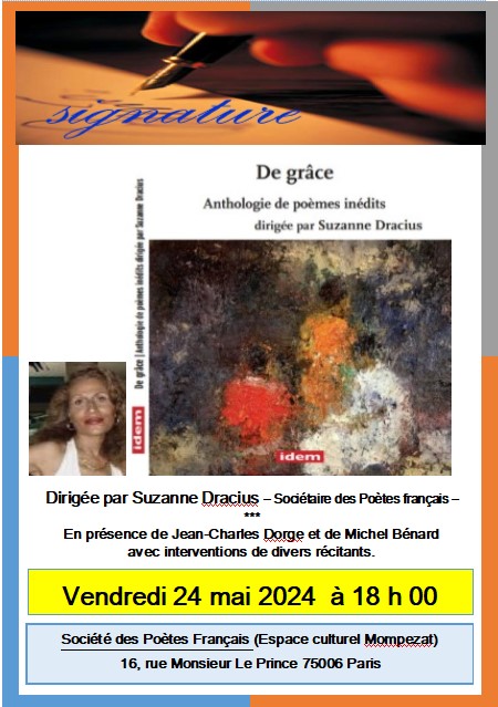SPF Presentation De grace signature Suzanne Dracius 24 mai 24