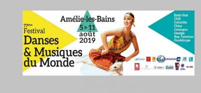 77e Festival Folklorique International d’Amélie-les-Bains Palalda-6 au 11 août 2019