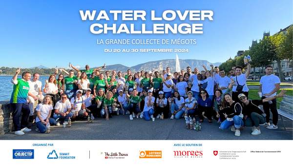 Water lover  Challenge: la grande collecte de mégots  20 au 30 septembre 2024