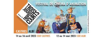 Festival de cinéma « Trois jours trop courts » Castres-Du 14 avril 2023 au 16 avril 2023-Albi du 12 au 14 mai 2023