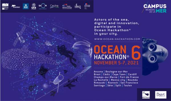 Ocean Hackathon:  inscriptions jusqu
