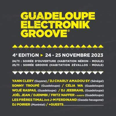 Guadeloupe Electronik Groove -Le Moule-24/25 novembre 2023