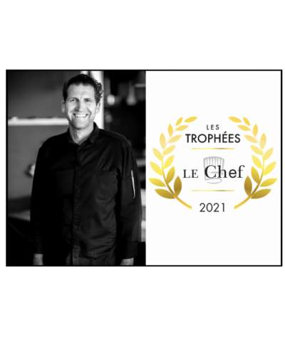 35ème cérémonie des trophées Le CHEF: Alexandre Mazzia , chef de l&#039;année 2021