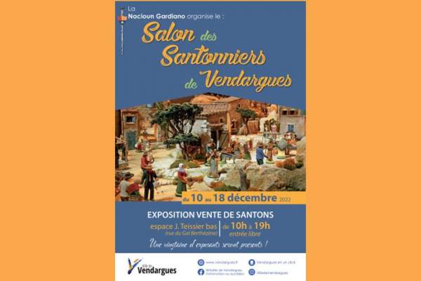 SALON DES SANTONNIERS DE VENDARGUIES-10 au 18 décembre 2022