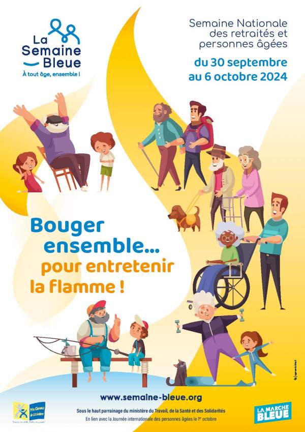 La Semaine Bleue- 30 septembre au 6 octobre 2024