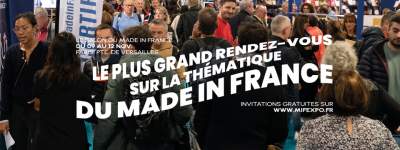 9 -12 novembre 2023  MIF Expo - le salon grand public du Made in France: célébrer l&#039;excellence de la production française...la Région Occitanie è l&#039;honneur!