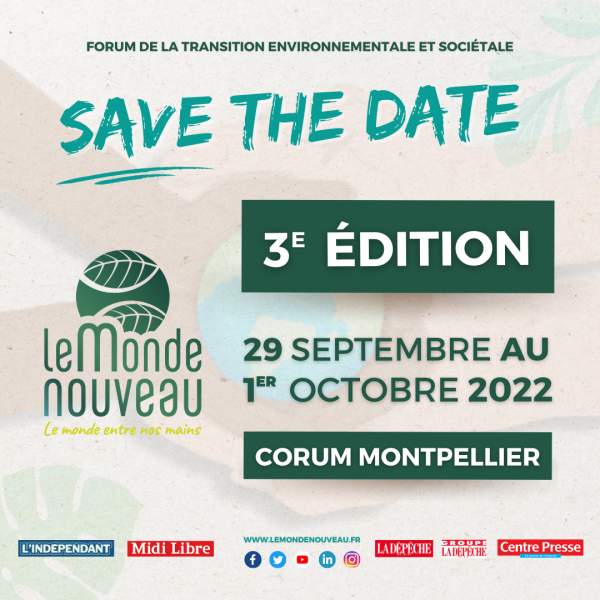 FORUM DU MONDE NOUVEAU/MONTPELLIER/29 septembre au 1er octobre 2022