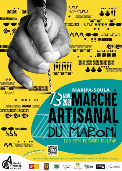 12e édition MARCHÉ ARTISANAL DU MARONI LES ARTS DESSINÉS DU LAWA -Marpasoula-12/13 novembre 2021