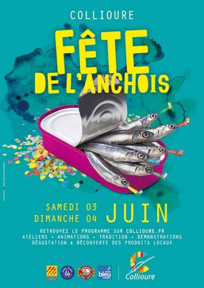 Fête de l&#039;anchois-Collioure-3 et 4 juin 2023