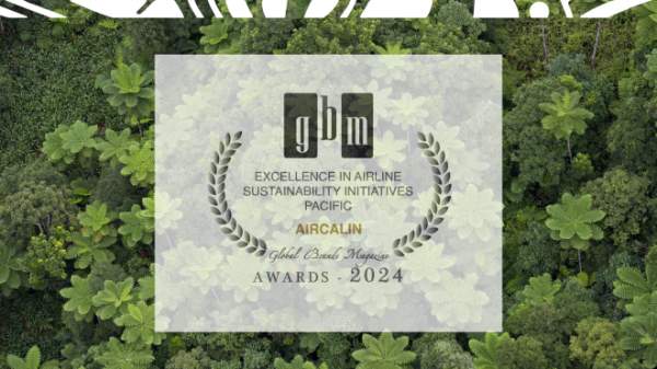 AIR CALIN lauréate aux Global Brand Awards