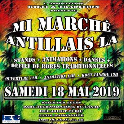 Marché antillais-Ramonville 31520-18 mai 2019