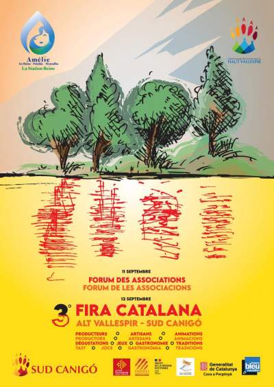 FIRA CATALANA-alt Vallespir-sud Canigo 12 septembre -forum des associations-11 septembre Amélie-les-Bains