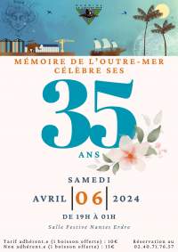 Mémoire de l&#039;Outre-mer fête ses 35 ans