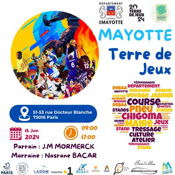 Mayotte fête les  jeux-Paris-15 juin 2024