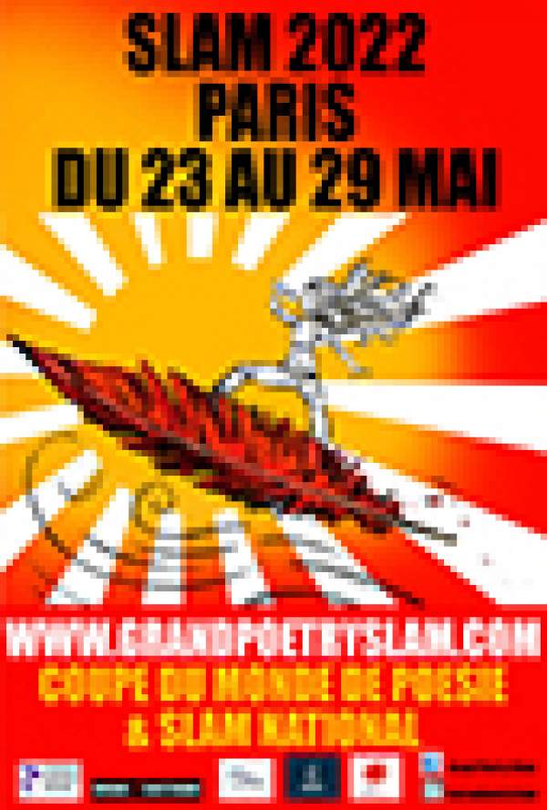 Le Grand Poetry Slam 2022 se déroulera du 23 au 29 mai 2022 dans les 19 et 20è arrondissements de Paris/Belleville.