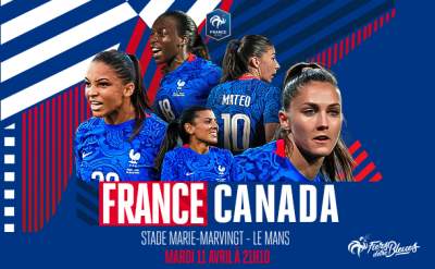 Foot féminin: France/Canada 2/1