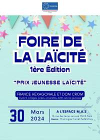 Foire de la laïcité-Paris- 30 mars 2024