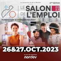6 ÈME ÉDITION LE SALON DE L’EMPLOI /Saint Denis/LES 26 & 27OCTOBRE 2023 ENTRÉE GRATUITE DE 9H00 À 17H00