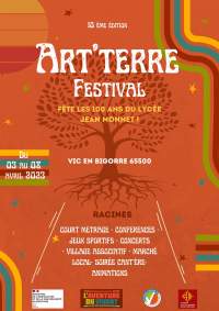 ART 'TERRE FESTIVAL/VIC EN BIGORRE 3 au 8 avril 2023