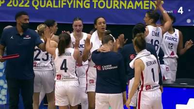 Basket femmes qualification mondial-10/11/13 février-La France qualifiée, malgré 2 défaites .