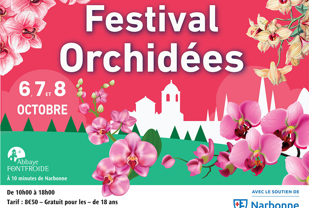 festival orchidees narbonne fontfroide 11 octobre2023