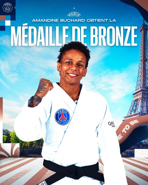 buchard amandine martinique judo bronzeéquipe