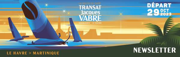 J-100 du départ de la Transat Jacques Vabre Normandie Le Havre