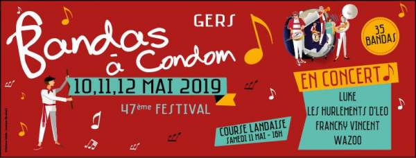 Bandas à Condom-10 au 12 mai 2019