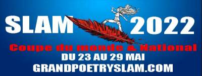 Le Grand Poetry Slam 2022 se déroulera du 23 au 29 mai 2022 dans les 19 et 20è arrondissements de Paris/Belleville.