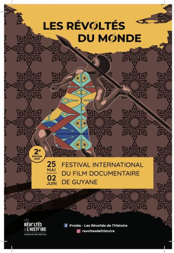 Festival International du film documentaire de Guyane- Les révoltés du monde- 25 mai au 2 juin 2023