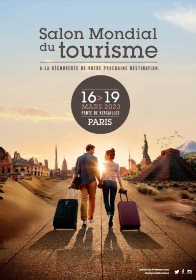 Salon Mondial du Tourisme/Paris 16 au 19 mars 2023