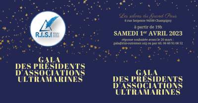 Gala des présidents d&#039;associations ultramarines-Champigny sur Marne-samedi 1 er avril 2023