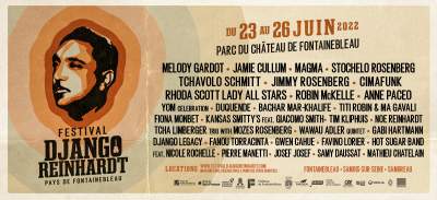 Festival Django Reinhardt- Samois sur Seine/Fontainebleau- 23 au 26 juin 2022