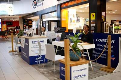 Corsair installe une agence éphémère  à Saint-Leu jusqu’au 29 octobre 2023