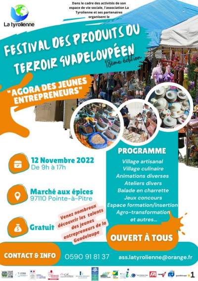 Festival des produits du terroir guadeloupéen-Pointe-à-Pitre -Marché aux épices-12 novembre 2022