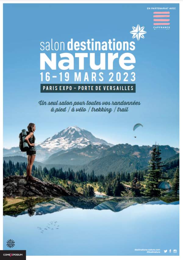 Salon Destination Nature-Paris-16 au 19 mars 2023
