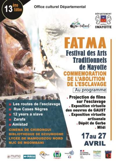 FATMA  Festival des arts traditionnels de Mayotte- 17 au 27 avril 2021