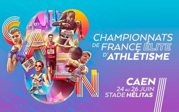 Championnat de France d&#039;athlétisme-Caen-24 au 26 juin 2022 16 médailles pour les ultramarins