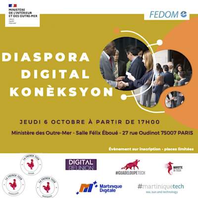 Diaspora Digital Konéksyon- Ministère des Outremer- 6 octobre 2022