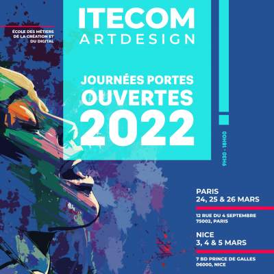 ITECOM ART DESIGN :L&#039;école des métiers de la création et du digital