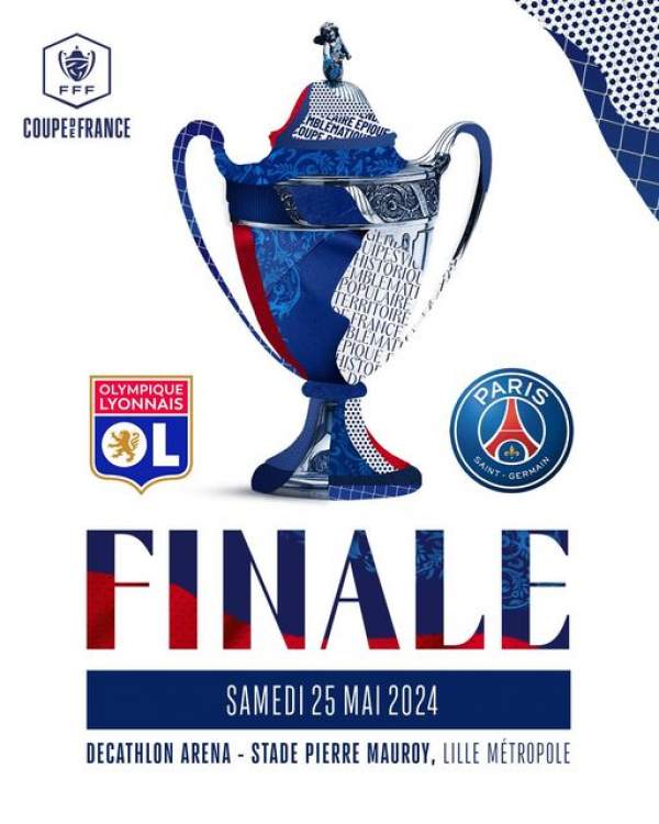 Coupe de France de football - les 1/4 de finale. Lyon/Strasbourg 0/0 4/3 penalties Valenciennes/Rouen 1/1 4/2 penalties Le Puy/Rennes 1/3
