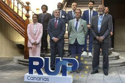 Conférence des présidents des RUP- Canaries-8/9 novembre 2023......Huguette Bello(la Réunion) présidente pour le session 2023-2024