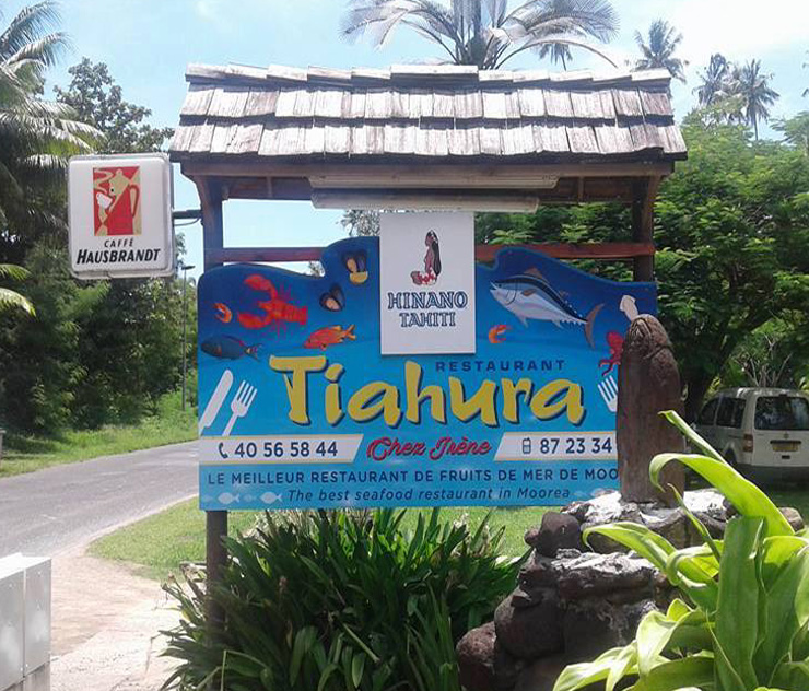 restaurant tiahura moorea